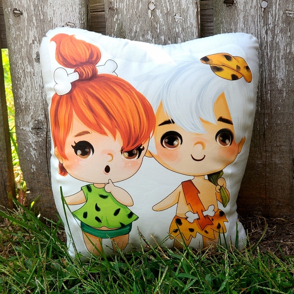 Flintstones Pebbles and Bam Bam Pillow Pal. New. - Picture 1 of 1